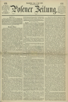Posener Zeitung. 1868, [№] 153 (4 Juli) + dod.