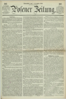 Posener Zeitung. 1868, [№] 207 (5 September) + dod.