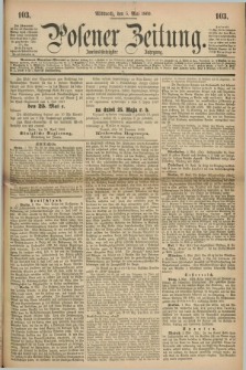 Posener Zeitung. Jg.72 [i.e.76], [№] 103 (5 Mai 1869) + dod.