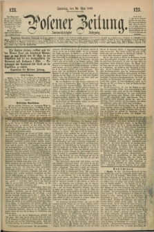 Posener Zeitung. Jg.72 [i.e.76], [№] 123 (30 Mai 1869) + dod.