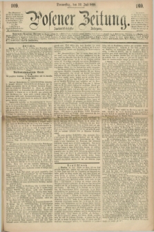 Posener Zeitung. Jg.72 [i.e.76], [№] 169 (22 Juli 1869) + dod.