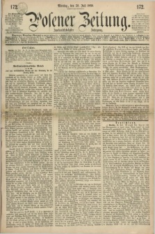 Posener Zeitung. Jg.72 [i.e.76], [№] 172 (26 Juli 1869) + dod.