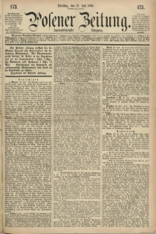 Posener Zeitung. Jg.72 [i.e.76], [№] 173 (27 Juli 1869)