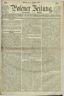 Posener Zeitung. Jg.72 [i.e.76], [№] 270 (17 November 1869) + dod.
