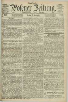 Posener Zeitung. Jg.73 [i.e.77], Nr. 258 (9 September 1870) - Morgen=Ausgabe.