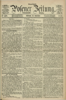 Posener Zeitung. Jg.73 [i.e.77], Nr. 278 (21 September 1870) - Morgen=Ausgabe.