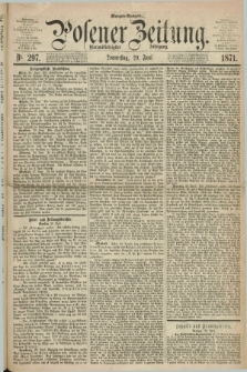 Posener Zeitung. Jg.74 [i.e.78], Nr. 297 (29 Juni 1871) - Morgen=Ausgabe.