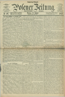 Posener Zeitung. Jg.76 [i.e.80], Nr. 20 (13 Januar 1873) - Nachmittags=Ausgabe. + dod.