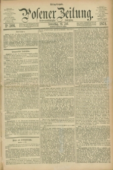 Posener Zeitung. Jg.77 [i.e.81], Nr. 506 (23 Juli 1874) - Mittag=Ausgabe.