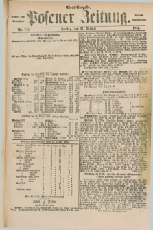 Posener Zeitung. Jg.77 [i.e.81], Nr. 744 (23 Oktober 1874) - Abend=Ausgabe.