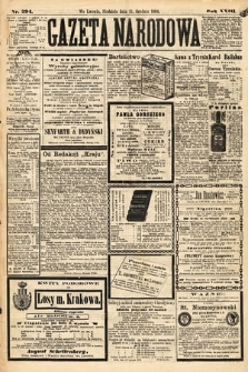 Gazeta Narodowa. 1884, nr 294