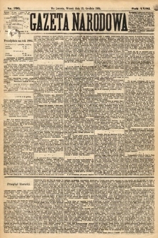 Gazeta Narodowa. 1884, nr 295