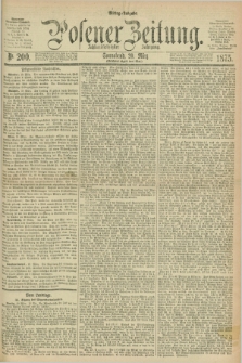Posener Zeitung. Jg.78 [i.e.82], Nr. 200 (20 März 1875) - Mittag=Ausgabe.