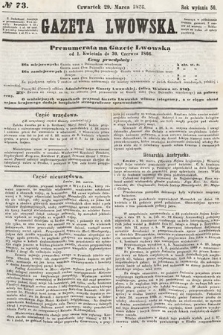 Gazeta Lwowska. 1866, nr 73