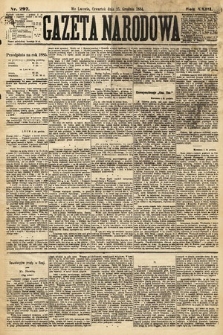 Gazeta Narodowa. 1884, nr 297