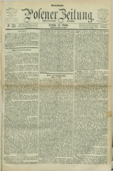 Posener Zeitung. Jg.78 [i.e.82], Nr. 731 (19 Oktober 1875) - Mittag=Ausgabe.
