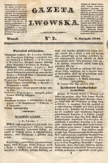 Gazeta Lwowska. 1846, nr 2