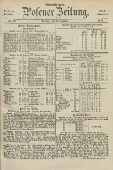 Posener Zeitung. Jg.79 [i.e.83], Nr. 69 (28 Januar 1876) - Abend=Ausgabe.