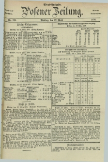 Posener Zeitung. Jg.79 [i.e.83], Nr. 219 (27 März 1876) - Abend=Ausgabe.