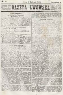 Gazeta Lwowska. 1866, nr 77