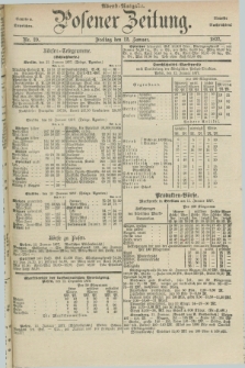 Posener Zeitung. Jg.80 [i.e.84], Nr. 29 (12 Januar 1877) - Abend=Ausgabe.