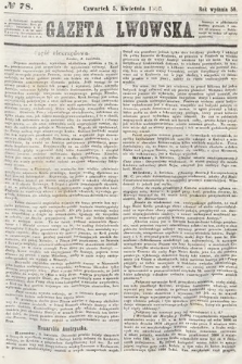 Gazeta Lwowska. 1866, nr 78
