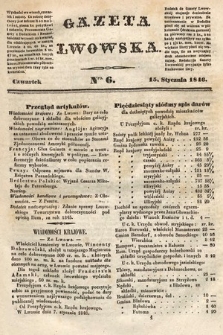Gazeta Lwowska. 1846, nr 6