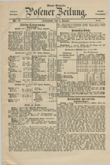 Posener Zeitung. Jg.81 [i.e.85], Nr. 12 (5 Januar 1878) - Abend=Ausgabe.