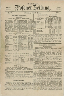 Posener Zeitung. Jg.81 [i.e.85], Nr. 24 (10 Januar 1878) - Abend=Ausgabe.