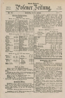 Posener Zeitung. Jg.81 [i.e.85], Nr. 60 (24 Januar 1878) - Abend=Ausgabe.