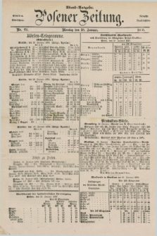 Posener Zeitung. Jg.81 [i.e.85], Nr. 69 (28 Januar 1878) - Abend=Ausgabe.