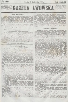 Gazeta Lwowska. 1866, nr 80