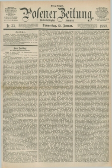 Posener Zeitung. Jg.83 [i.e.87], Nr. 35 (15 Januar 1880) - Mittag=Ausgabe.