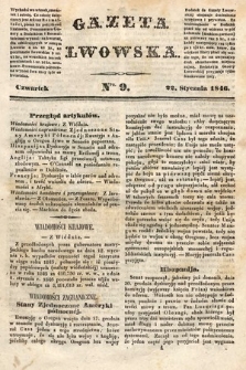 Gazeta Lwowska. 1846, nr 9