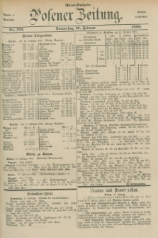 Posener Zeitung. Jg.83 [i.e.87], Nr. 126 (19 Februar 1880) - Abend=Ausgabe.