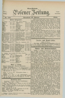 Posener Zeitung. Jg.83 [i.e.87], Nr. 150 (28 Februar 1880) - Abend=Ausgabe.