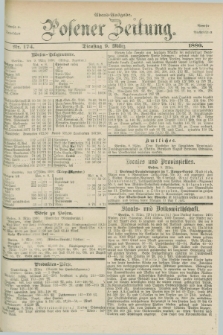 Posener Zeitung. Jg.83 [i.e.87], Nr. 174 (9 März 1880) - Abend=Ausgabe.