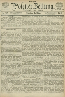 Posener Zeitung. Jg.83 [i.e.87], Nr. 209 (23 März 1880) - Mittag=Ausgabe.
