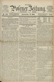 Posener Zeitung. Jg.83 [i.e.87], Nr. 369 (29 Mai 1880) - Abend=Ausgabe.