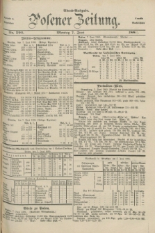 Posener Zeitung. Jg.83 [i.e.87], Nr. 390 (7 Juni 1880) - Abend=Ausgabe.