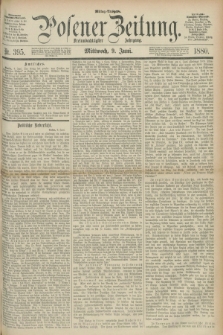 Posener Zeitung. Jg.83 [i.e.87], Nr. 395 (9 Juni 1880) - Mittag=Ausgabe.