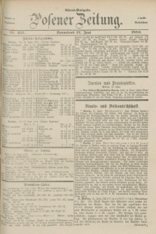 Posener Zeitung. Jg.83 [i.e.87], Nr. 405 (12 Juni 1880) - Abend=Ausgabe.