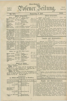 Posener Zeitung. Jg.83 [i.e.87], Nr. 471 (8 Juli 1880) - Abend=Ausgabe.