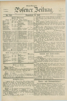 Posener Zeitung. Jg.83 [i.e.87], Nr. 513 (24 Juli 1880) - Abend=Ausgabe.