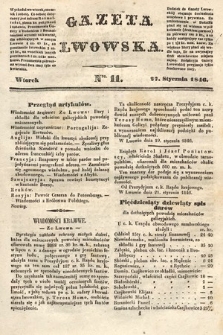 Gazeta Lwowska. 1846, nr 11