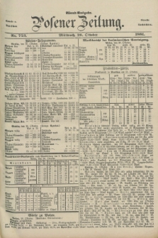 Posener Zeitung. Jg.88, Nr. 753 (26 Oktober 1881) - Abend=Ausgabe.