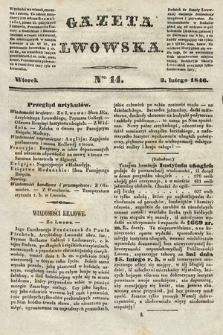 Gazeta Lwowska. 1846, nr 14