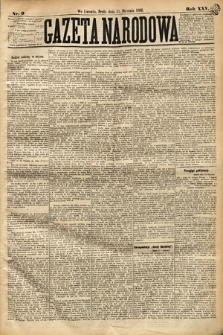 Gazeta Narodowa. 1886, nr 9