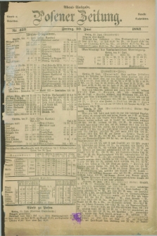 Posener Zeitung. Jg.89, Nr. 453 (30 Juni 1882) - Abend=Ausgabe.