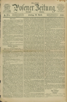 Posener Zeitung. Jg.90, Nr. 274 (20 April 1883) - Mittag=Ausgabe.